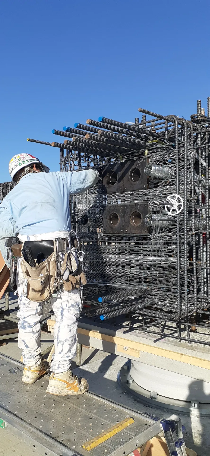 現場の作業風景